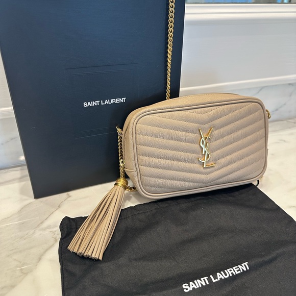Yves Saint Laurent Bags Ysl Mini Bag In Dark Beige Poshmark